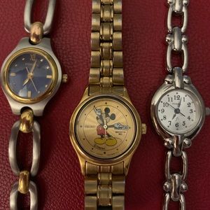 Seiko and Fossil lot